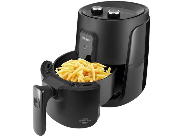 Fritadeira Elétrica sem Óleo/Air Fryer Philco – Gourmet Black PFR15P Preto 4L