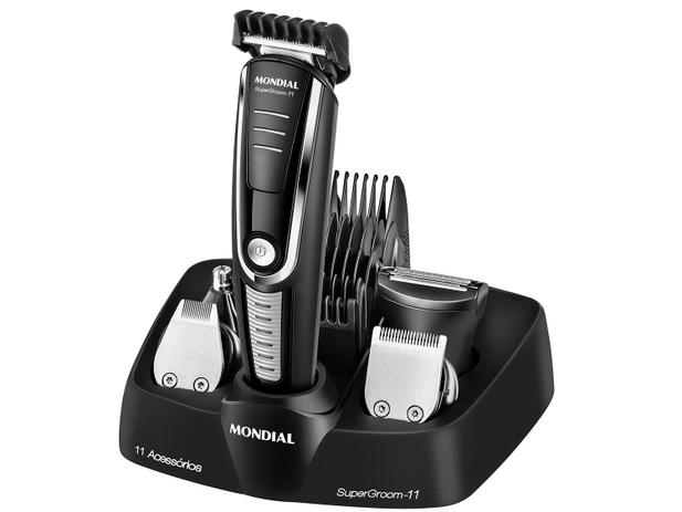 Aparador de Pelos Mondial Super Groom 11 – 10 Ajustes de Altura 1 Velocidade