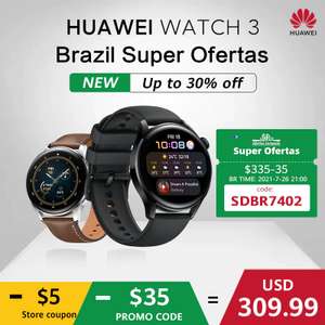 Smartwatch HUAWEI Watch 3 com eSIM