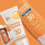 Kit Protetor Solar Fps30 + Protetor Facial Fps30, Cenoura e Bronze