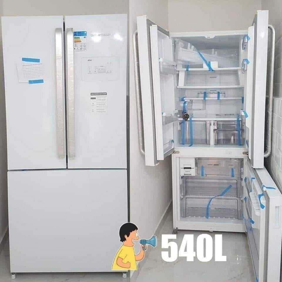 Geladeira/Refrigerador Brastemp Frost Free Inverse – 540,6L com Ice Maker Ative! BRO80 AB