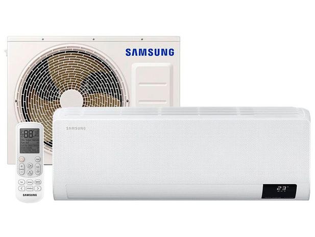 Ar-condicionado Split Samsung Inverter 12.000 BTUs – Quente e Frio Wind Free AR12TSHCBWKNAZ