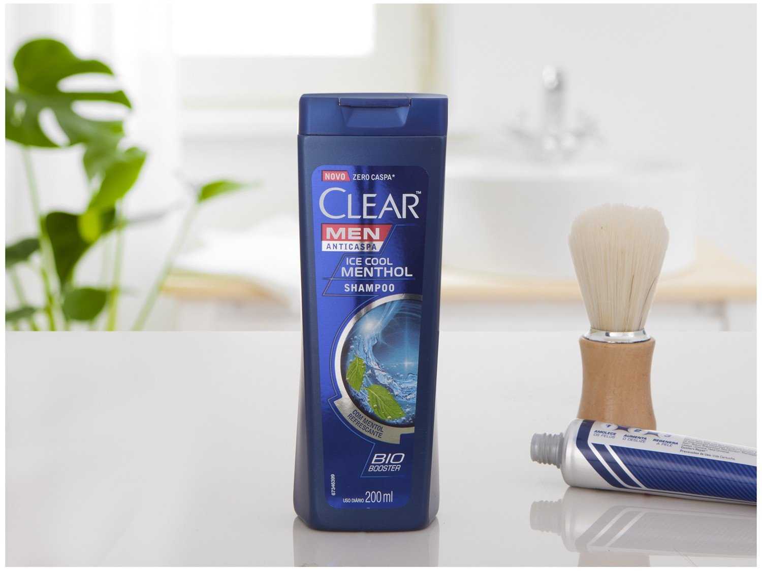 Shampoo Anticaspa Clear Men Ice Cool Menthol 200Ml