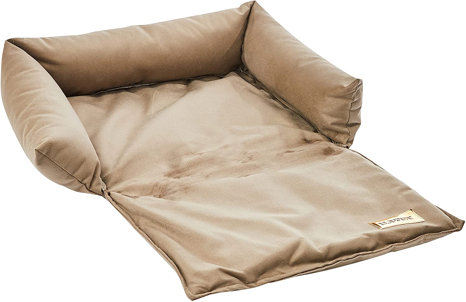 Manta Pet para Proteção de Sofá Luppet Cachorro e Gato 75×55 Cor Rato