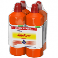 Kit Com 4 Desinfetantes Lysoform Bruto Original 1L