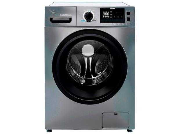 Lavadora de Roupas Midea Storm Wash LFA11X1 – Inverter 11kg Cesto Inox 16 Programas de Lavagem