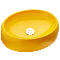 Kit Cuba OV39 C/Válvula Click Botão 1''B (2,6cm) Amarelo