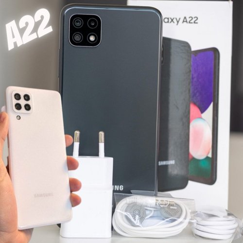 Smartphone Samsung Galaxy A22 128GB 4G Wi-Fi Tela 6.4” Dual Chip 4GB RAM Câmera Quádrupla + Selfie 13MP