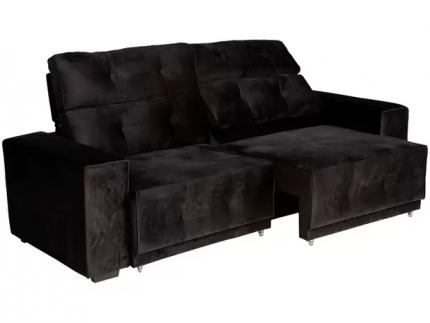 Sofá Retrátil Reclinável 4 Lugares Tecido Nylon – Quebec Berflex