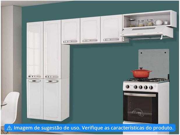 Cozinha Compacta Itatiaia Rose – 7 Portas Aço