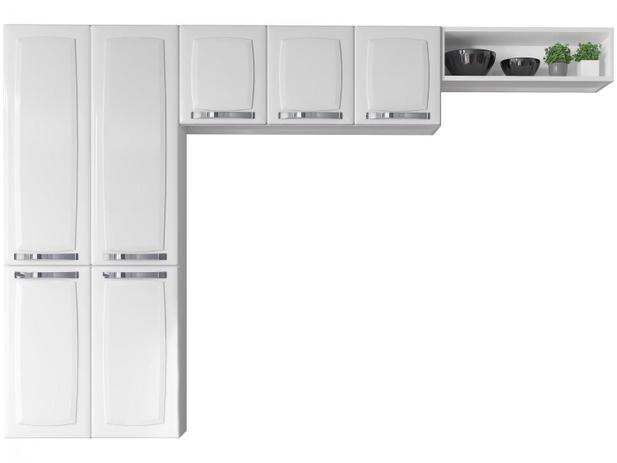 Cozinha Compacta Itatiaia Rose – 7 Portas Aço