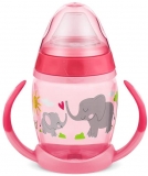 Copo Aprendizado com Alça e Bebedor Silicone – Lillo, Rosa, 230 ml