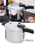 Panela de Pressão Nigro Eterna Polida 6 Litros