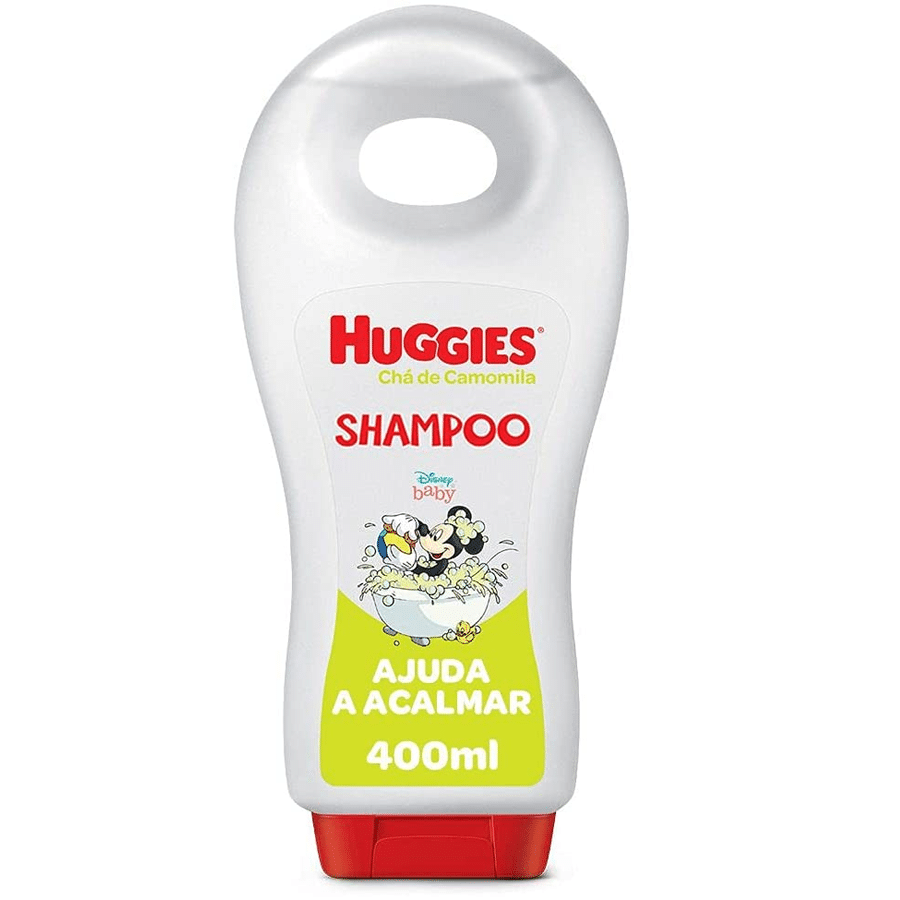 Huggies Shampoo Infantil Chá de Camomila, 400ml