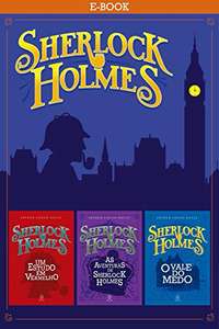 [3 Livros] Coleção Sherlock Holmes Edição Especial 1