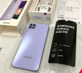 Smartphone Samsung Galaxy A22 128GB Preto 4G – 4GB RAM Tela 6,4” Câm. Quádrupla + Selfie 13MP