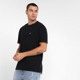 Camiseta Tommy Jeans Logo Masculina – Preto