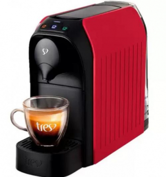 Cafeteira Espresso TRES 3 Corações Passione – Vermelho
