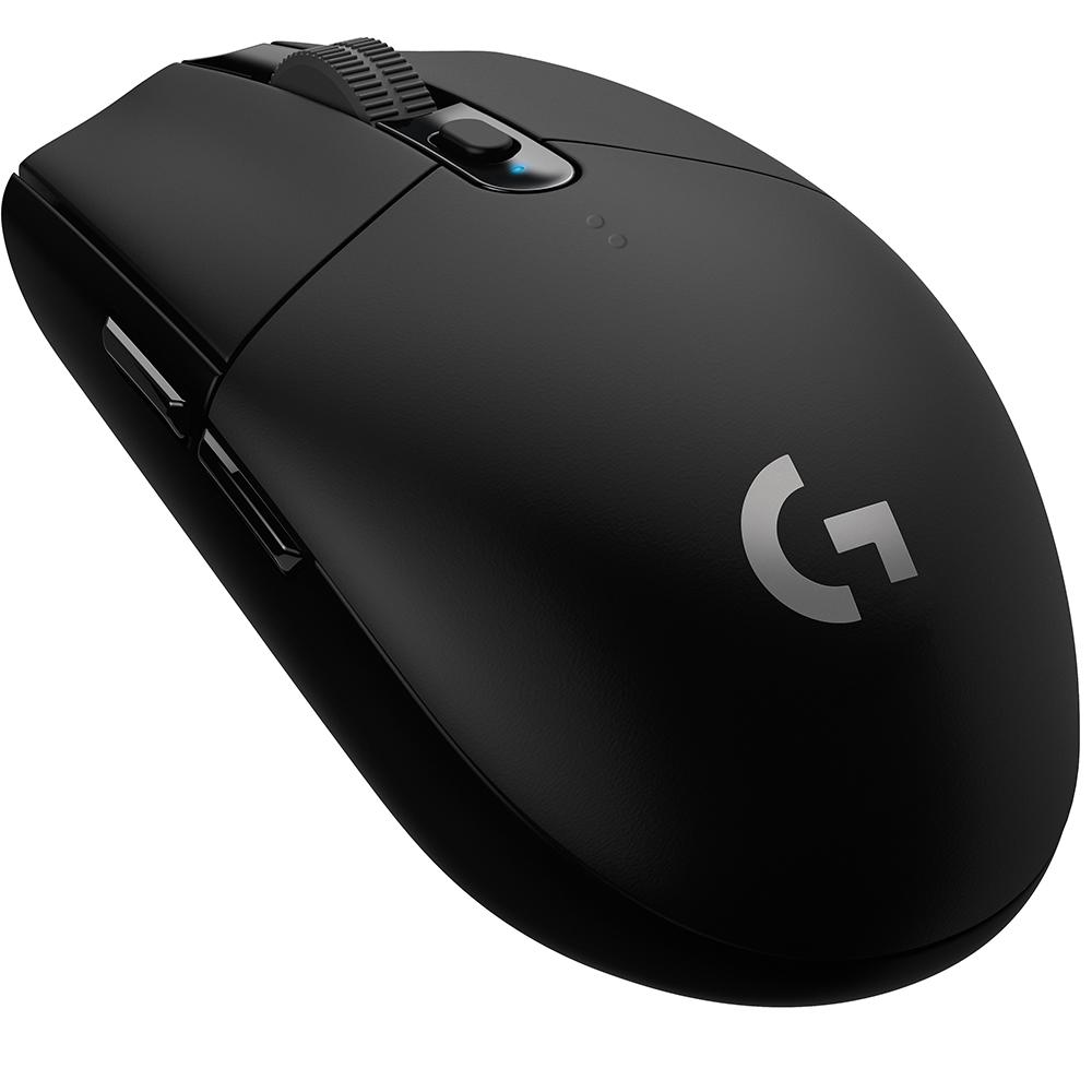 Mouse Gamer Sem Fio Logitech G305 LIGHTSPEED com 6 Botões Programáveis e Até 12.000 DPI – Preto