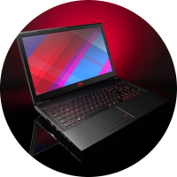 Notebook Gamer 2AM E550 GeForce GTX 1050 3GB - Core i5-9400 8GB | SSD 256GB FullHD