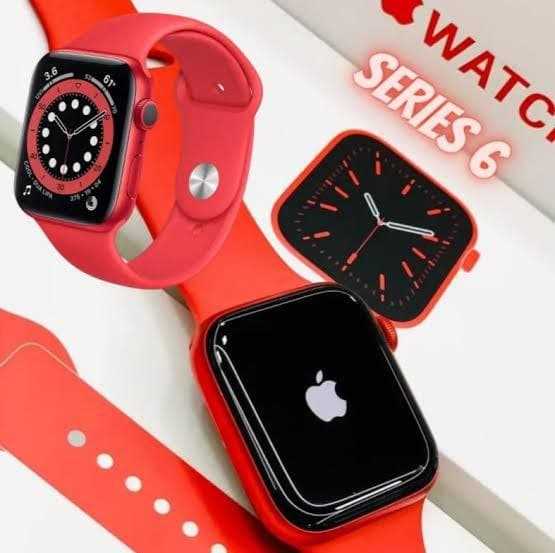apple watch serie 6 vermelho