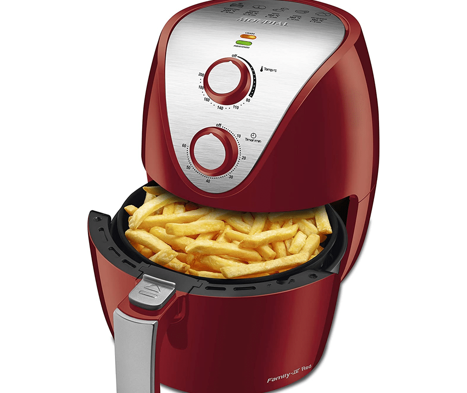 Fritadeira Sem Óleo Mondial, Family-IV Red – 3,5L, 1500W – AF-32-RI