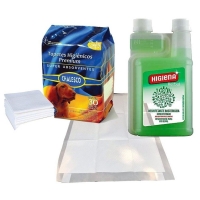 Kit Tapete Higiênico Chalesco 60x90 Cm Com Desinfetante Concentrado  500 Ml - Marketplace
