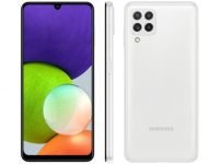 Smartphone Samsung Galaxy A22 128GB 4GB RAM 4G Wi-Fi Câmera Quádrupla + Selfie 13MP 6.4” Verde