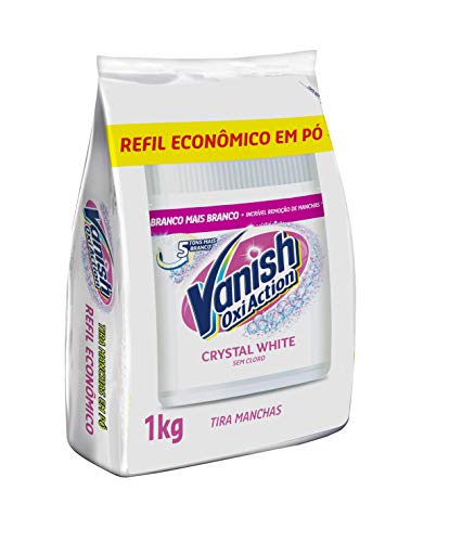 Tira Manchas em Pó Vanish Oxi Action Crystal White Refil, 1kg