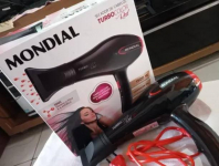 Secador de Cabelos Mondial, Turbo Color Red, 127V, 1900W – SC-41