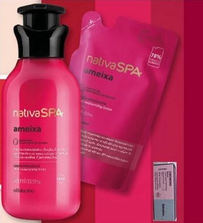 Combo Nativa Spa Ameixa: Loção Hidratante Corporal + Refil Loção Hidratante Corporal