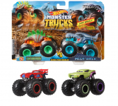 Carrinho Hot Wheels Monster Trucks Mattel 2 Peças