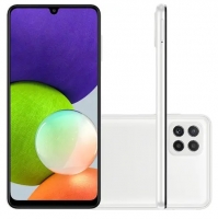Smartphone Samsung Galaxy A22 128GB 4GB RAM 4G Wi-Fi Câmera Quádrupla + Selfie 13MP