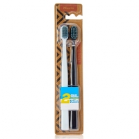 Kit 2 Unid Escovas Dentais Ultra Soft, 9116, Klin, Cores Sortidas