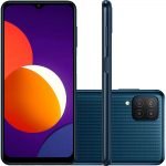 Smartphone Samsung Galaxy M12 64GB Preto 4G – 4GB RAM Tela 6,5” Câm. Quádrupla + Selfie 8MP