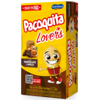 Paçoquita Rolha Lovers Chocolate e Avelã Com 24 Unidades - 2 Unidades