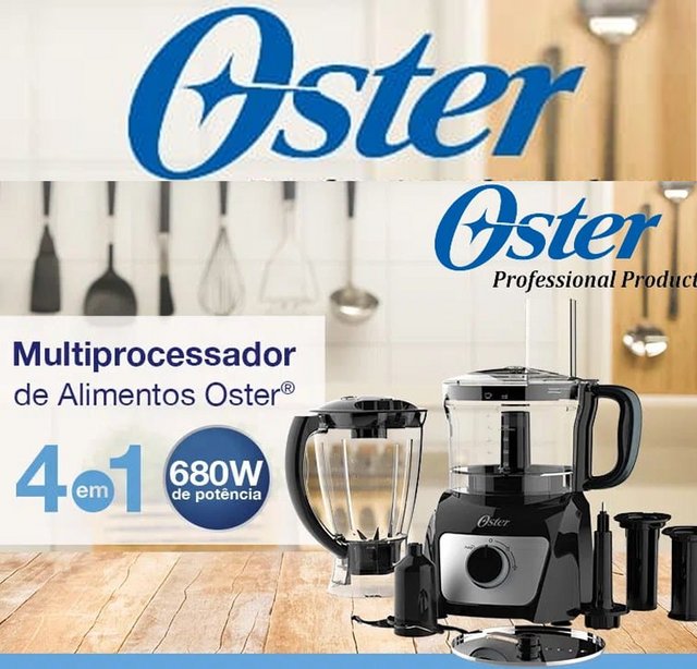 Multiprocessador 4 em 1 Oster 680w Mpr871 127v