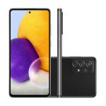 Smartphone Samsung Galaxy A72 128GB 4G Wi-Fi Tela 6.7” Dual Chip 6GB RAM Câmera Quádrupla + Selfie 32MP – Preto