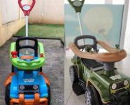 Carrinho de Passeio Infantil Jip Jip – com Empurrador Maral