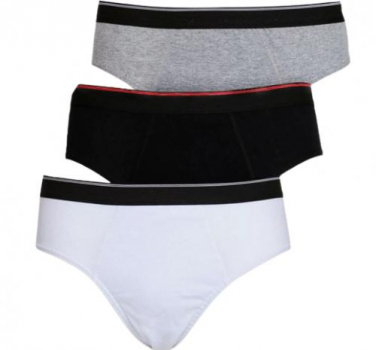 Kit 3 Cuecas Slip Masculina MR