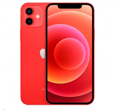 iPhone 12 mini, (PRODUCT) RED 5,4″, 5G, 128 GB e Câmera Dupla de 12MP Ultra-angular + 12MP Grande-angular – MGE53BZ/A
