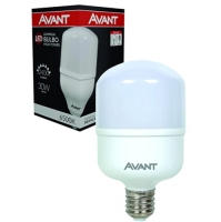 Lâmpada Led Bulbo 30w, Bivolt, Branco Frio 6500k Alta Potência, Avant
