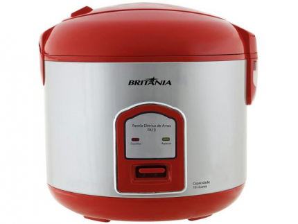 Panela Elétrica de Arroz Britânia PA10 – 700W 10 Xícaras