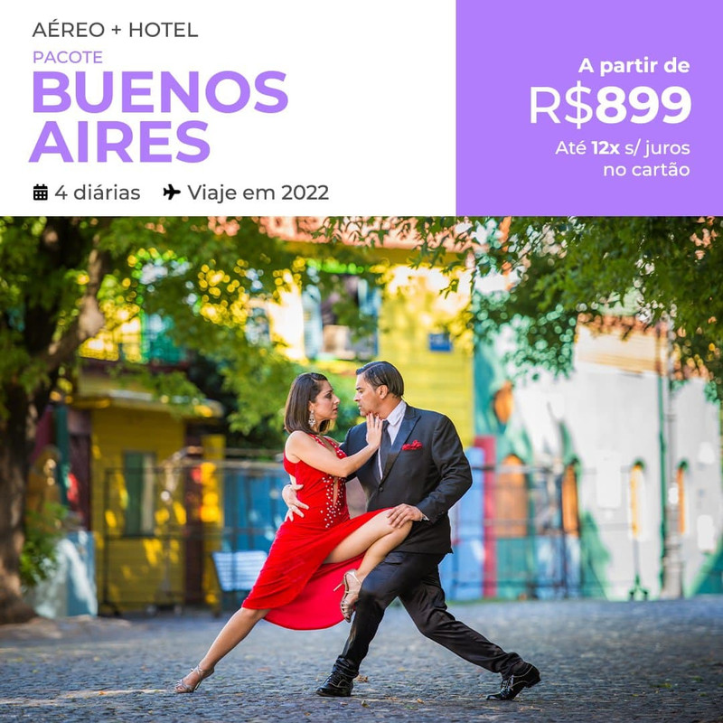 Pacote de Viagem Buenos Aires – 2022