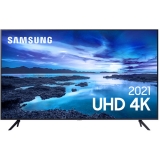 Samsung Smart TV 65″ UHD 4K 65AU7700, Processador Crystal 4K, Tela sem limites, Visual Livre de Cabo