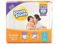 Fralda Pom Pom Protek Proteção de Mãe Mega