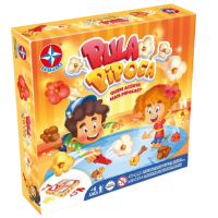 Jogo Pula Pipoca, Estrela, Multicor