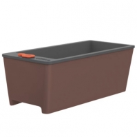 Vaso Autoirrigável 12 Litros Em Polipropileno Café - Tramontina-78132609