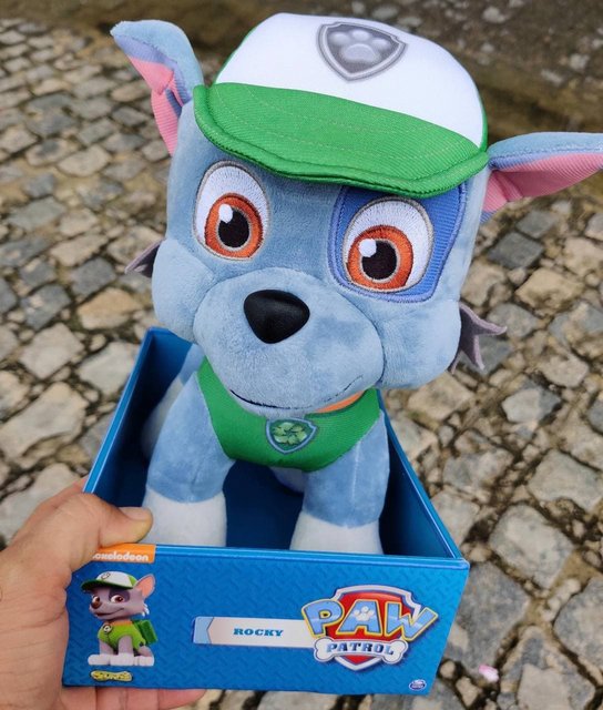 Pelúcia Rocky, 12″, Patrulha Canina, Sunny