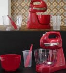 Batedeira Mondial, Bella Massa Inox Premium, 127V, Vermelho, 400W – B-29 NP